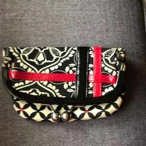 Vera Bradley fold over wallet